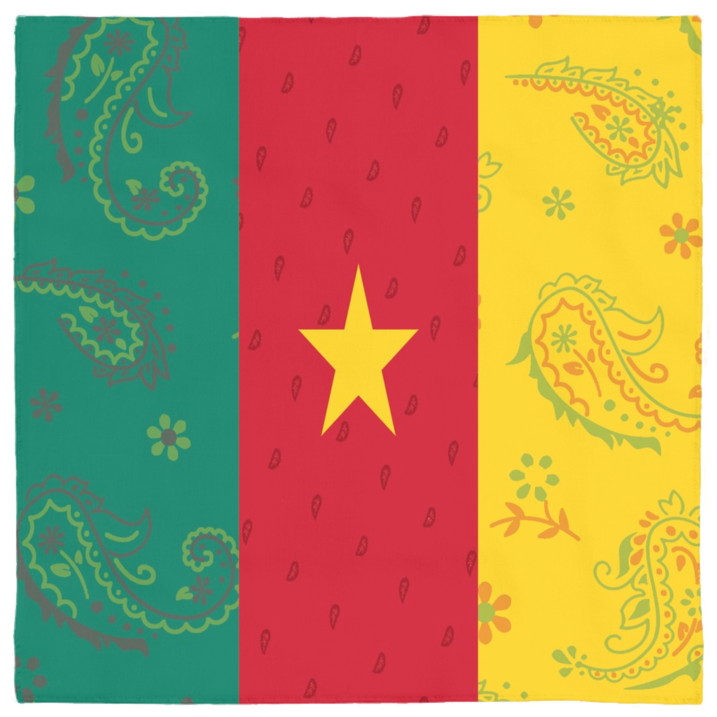 Cameroon Flag Bandana