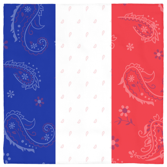 France Flag Bandana