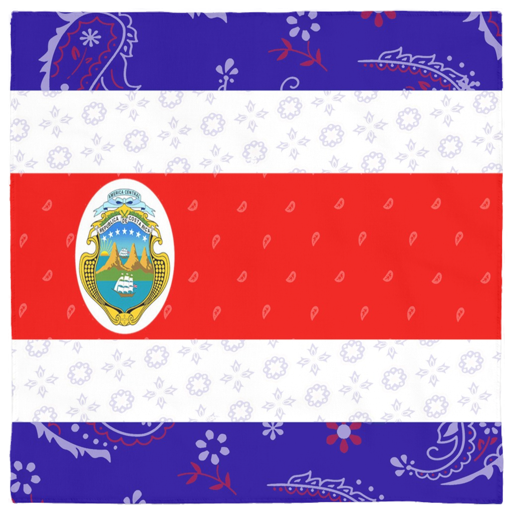 Costa Rica Flag Bandana
