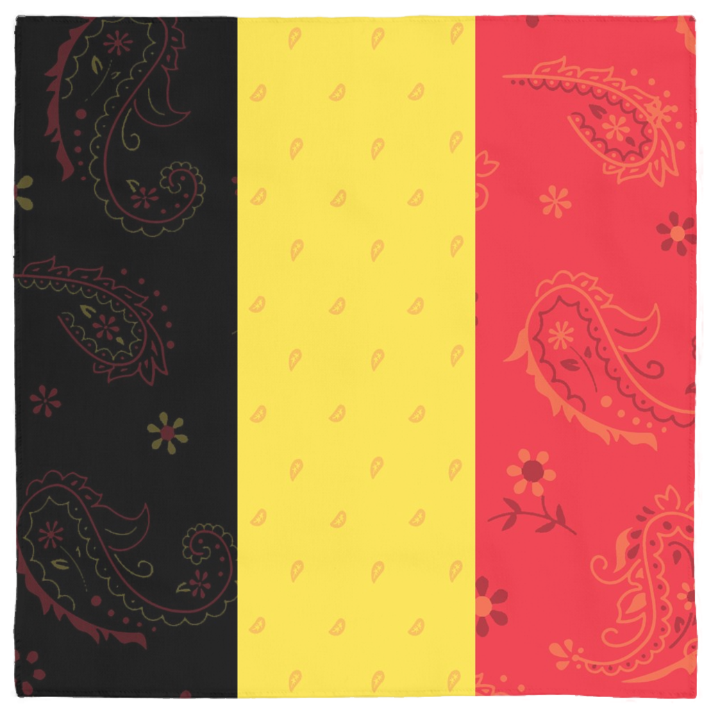 Belgium Flag Bandana