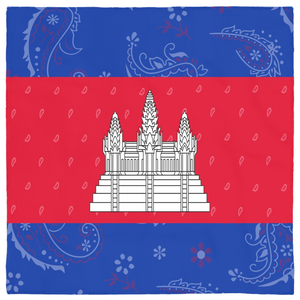 Cambodia Flag Bandana