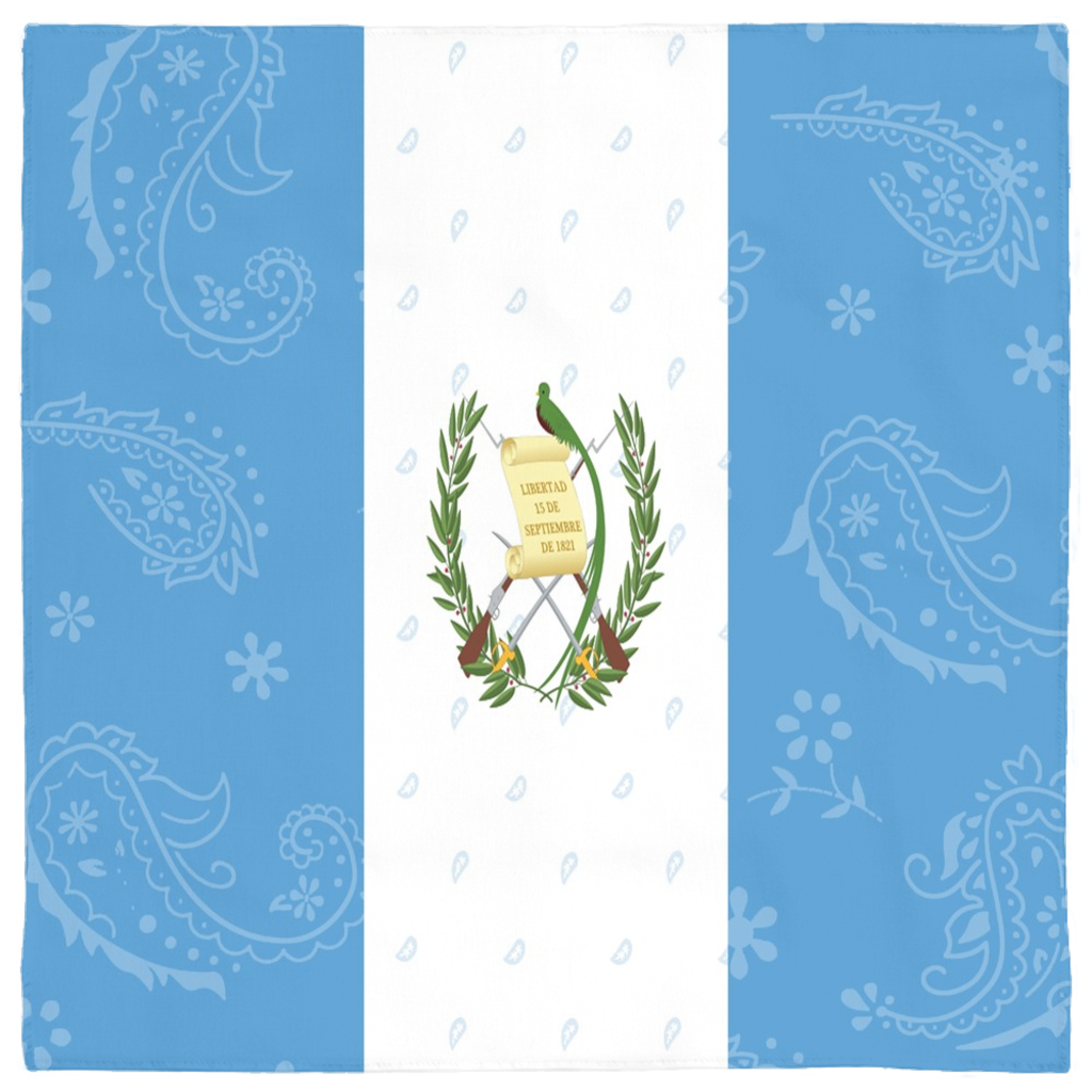 Guatemala Flag Bandana