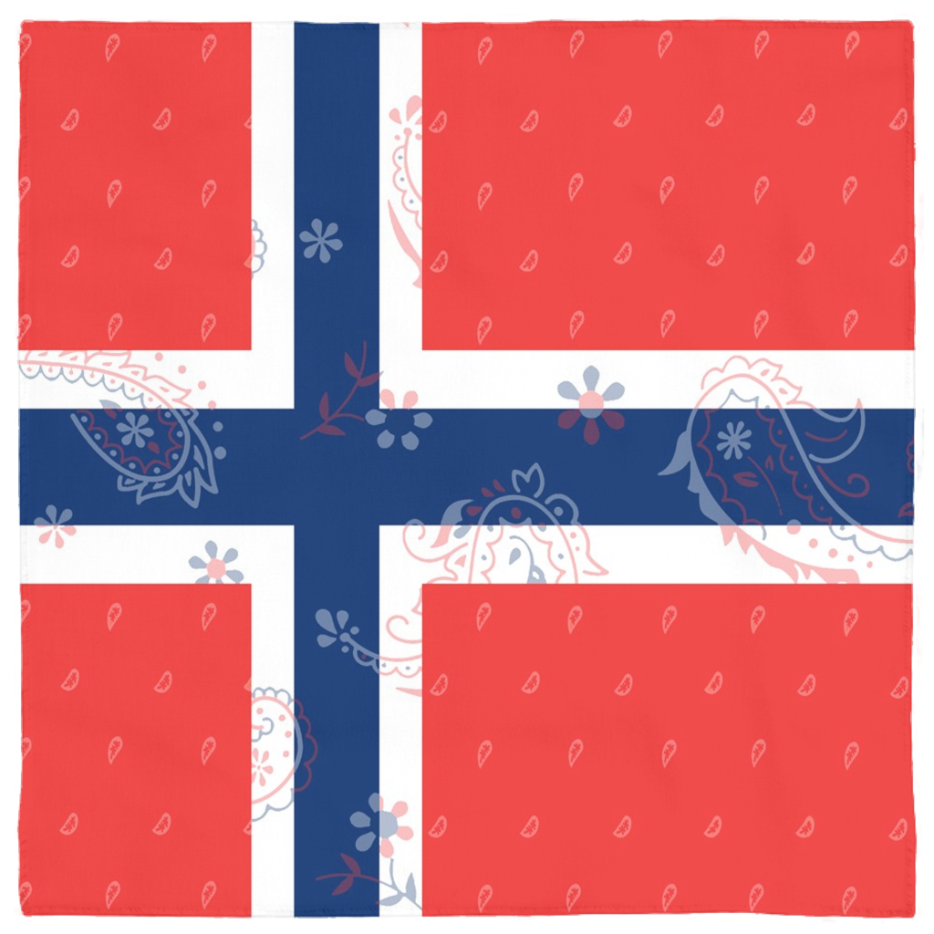 Norway Flag Bandana