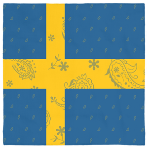 Sweden Flag Bandana