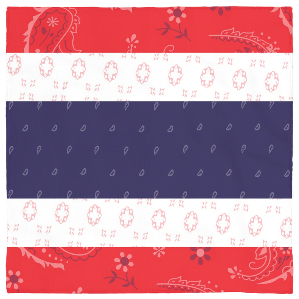 Thailand Flag Bandana