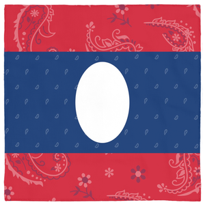 Laos Flag Bandana