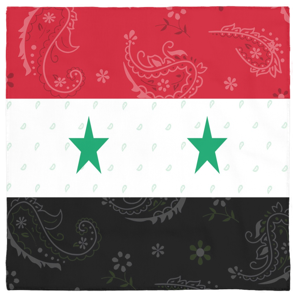 Syria Flag Bandana