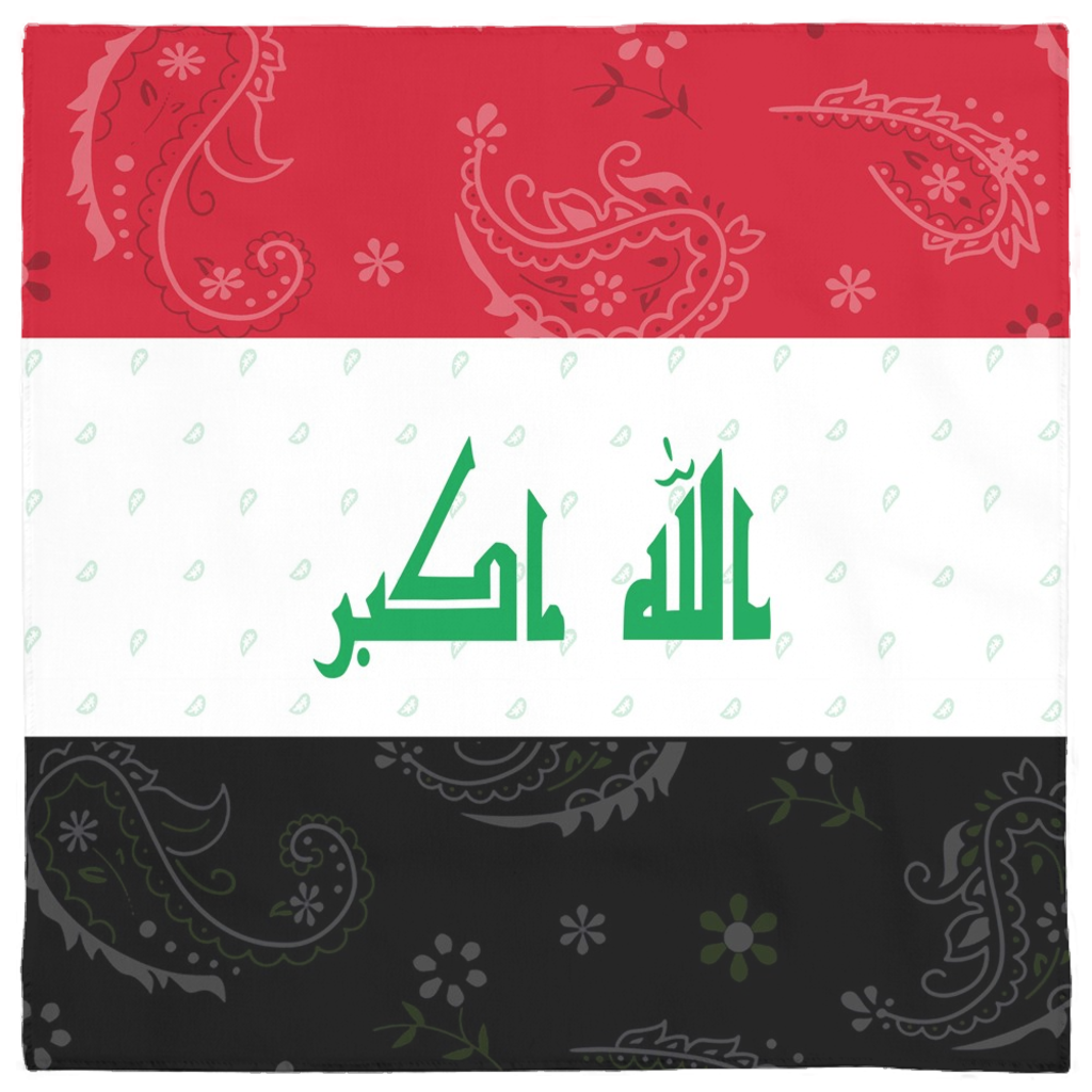 Iraq Flag Bandana