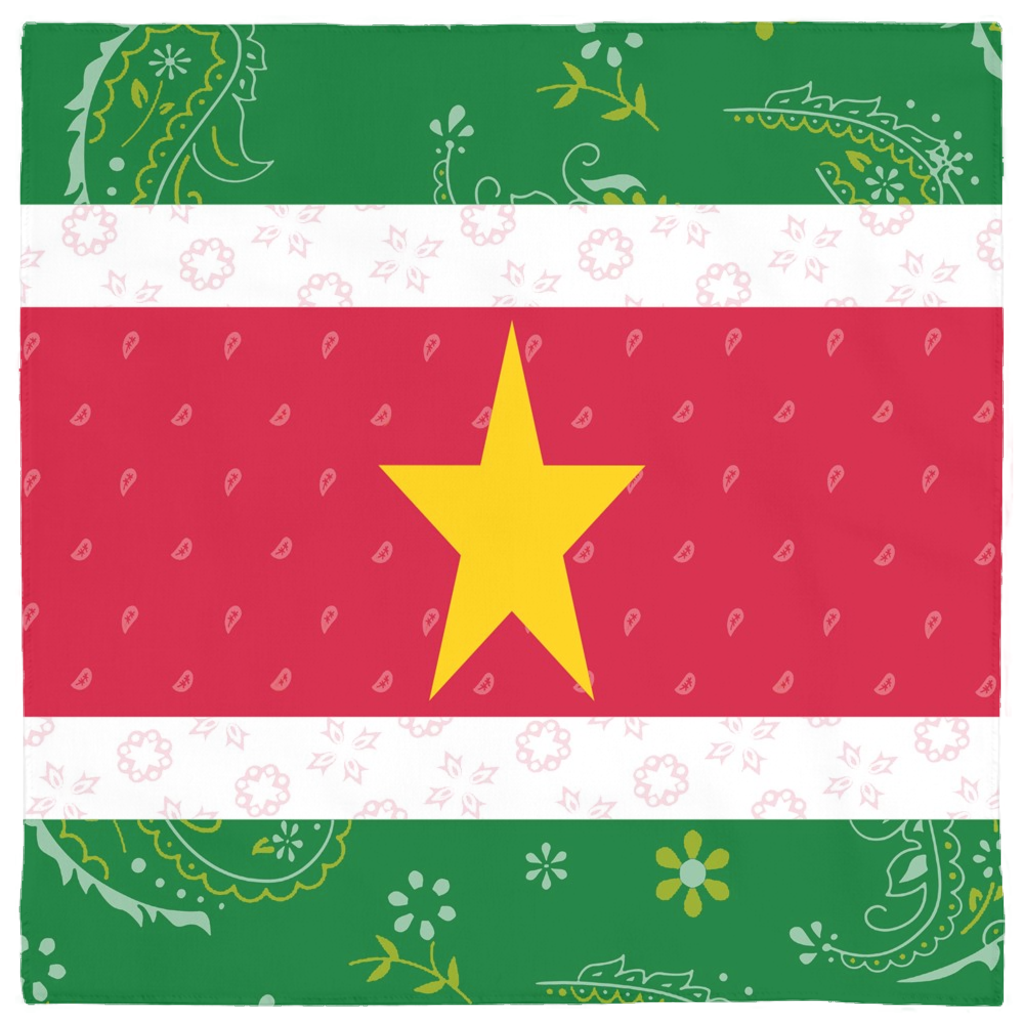 Suriname Flag Bandana
