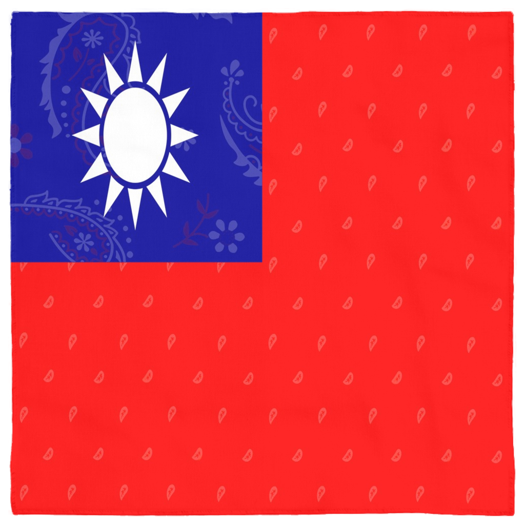 Taiwan Flag Bandana