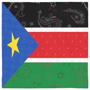 South Sudan Flag Bandana