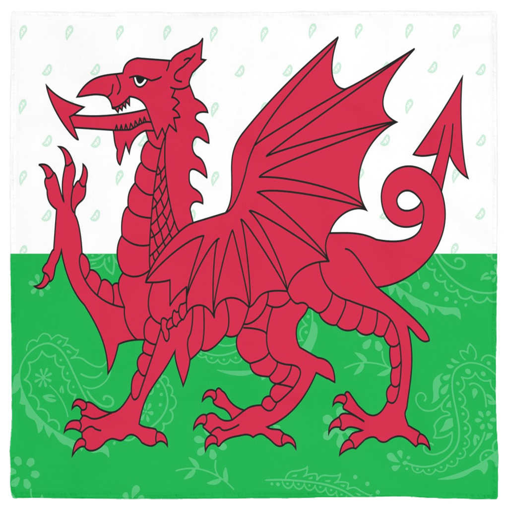 Wales Flag Bandana
