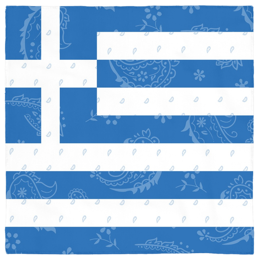 Greece Flag Bandana