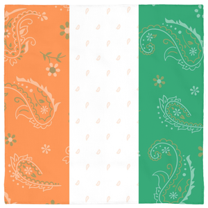 Ivory Coast (Cote D'Ivoire) Flag Bandana
