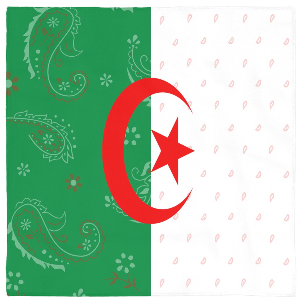 Algeria Flag Bandana