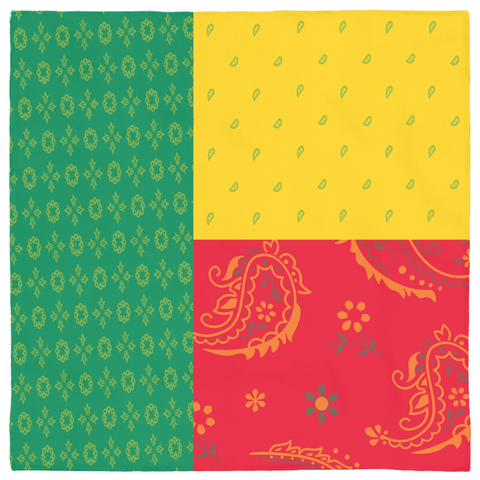 Benin Flag Bandana