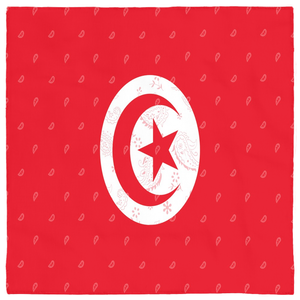 Tunisia Flag Bandana